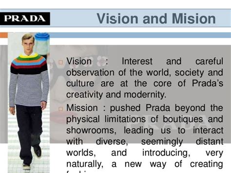 prada mission and vision.